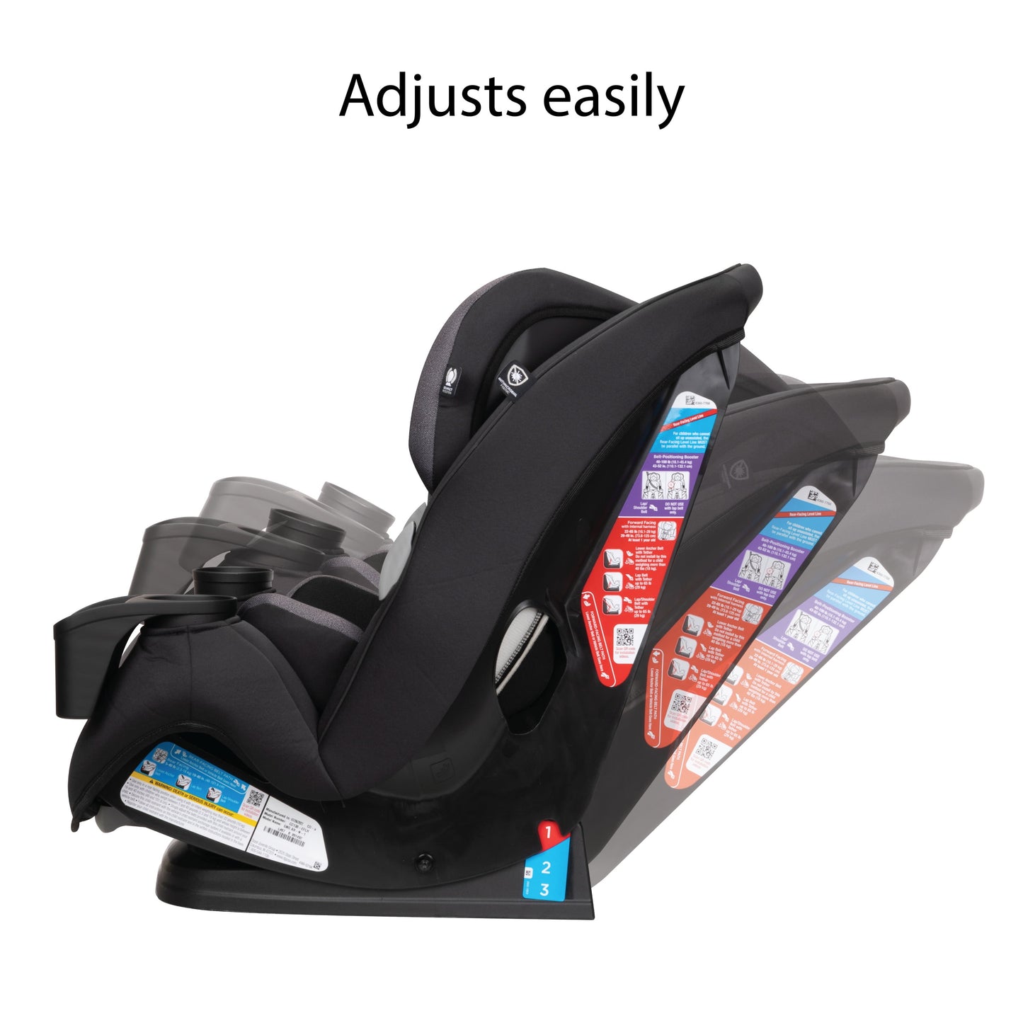 Safety 1ˢᵗ Grow and Go Sprint All-In-One Convertible Car Seat, Arctic Lake