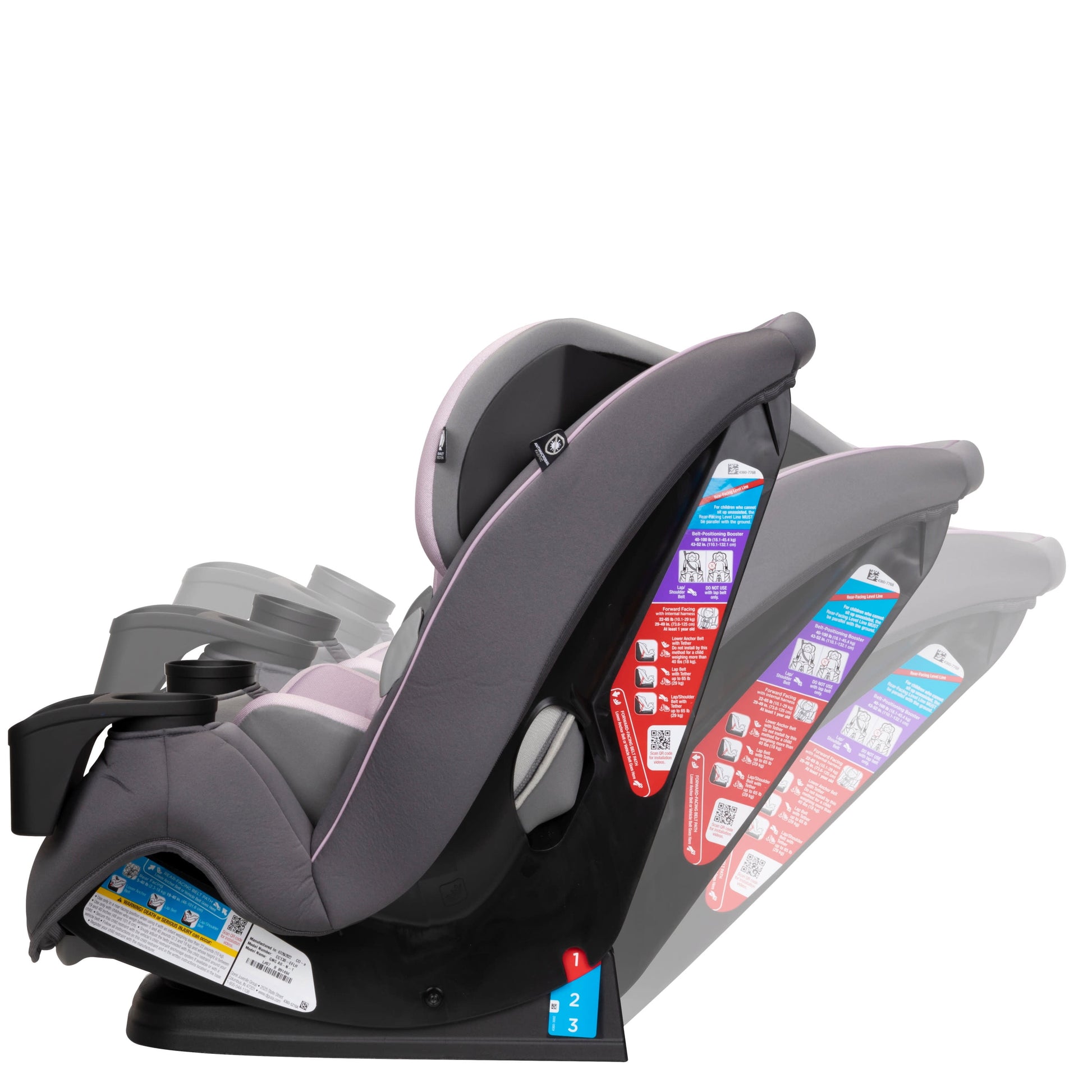 Safety 1ˢᵗ Grow and Go Sprint All-In-One Convertible Car Seat, Arctic Lake