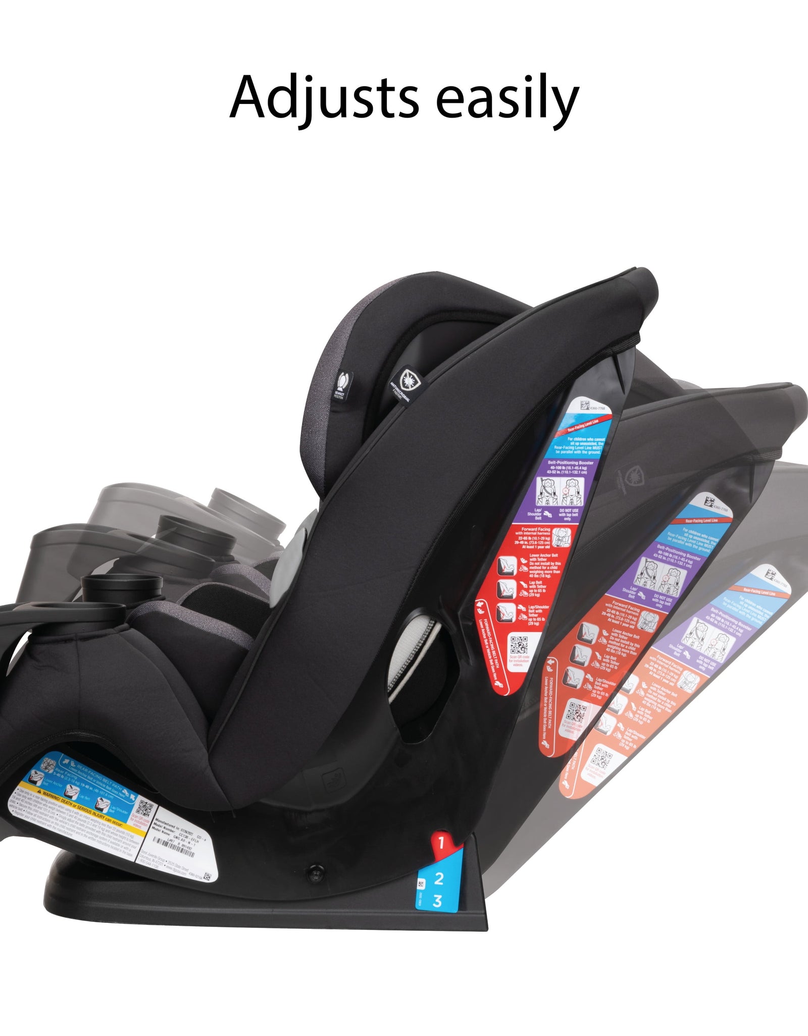 Safety 1ˢᵗ Grow and Go Sprint All-In-One Convertible Car Seat, Arctic Lake