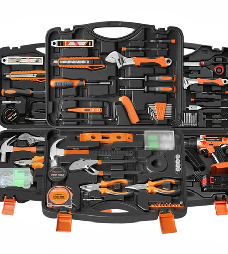 Household Hardware Tool Box Set Home Manual Combination Repair Tools Multifunctional Repair Tool Box