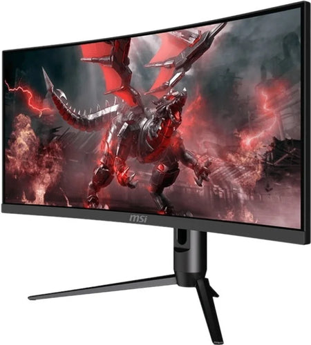 Optix MAG301CR2 29.5" WFHD Curved Screen LED Gaming LCD Monitor - 21:9, Black