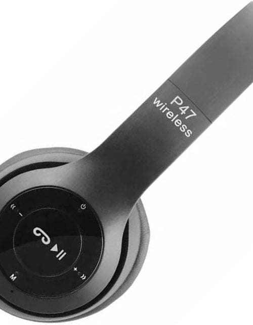 Load image into Gallery viewer, Wireless Bluetooth 5.0 Over-Ear Headphones with FM Radio, MIC &amp; Foldable Design – Supports TF Card
