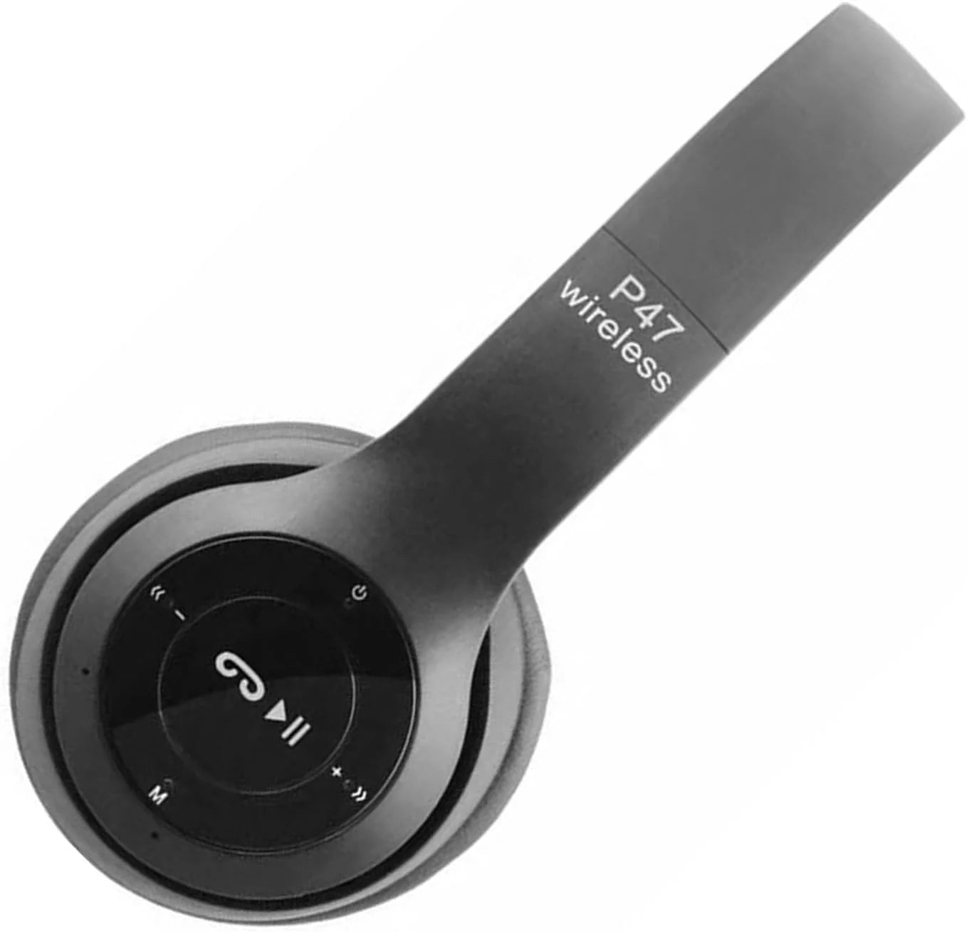 Wireless Bluetooth 5.0 Over-Ear Headphones with FM Radio, MIC & Foldable Design – Supports TF Card