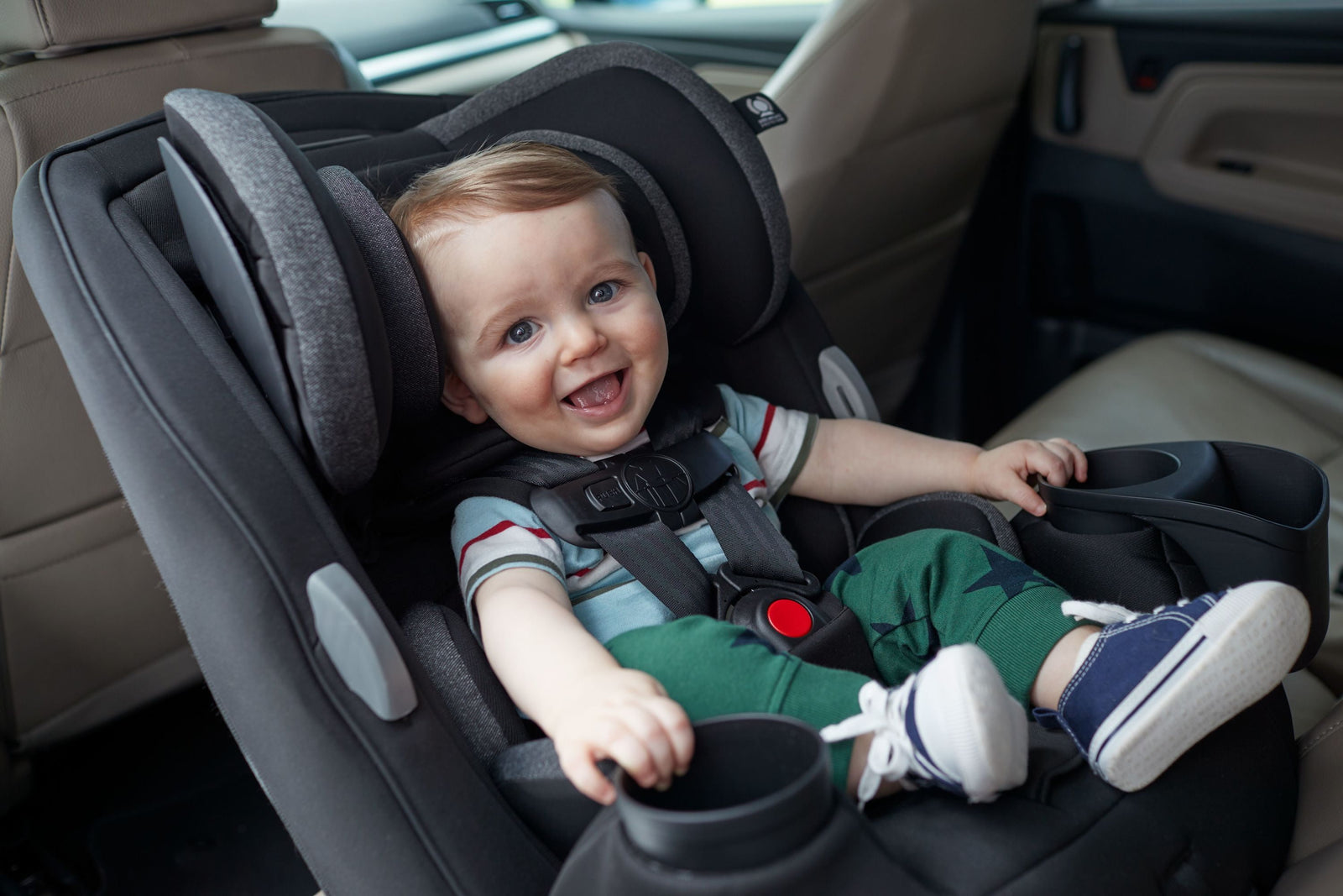 Safety 1ˢᵗ Grow and Go Sprint All-In-One Convertible Car Seat, Arctic Lake