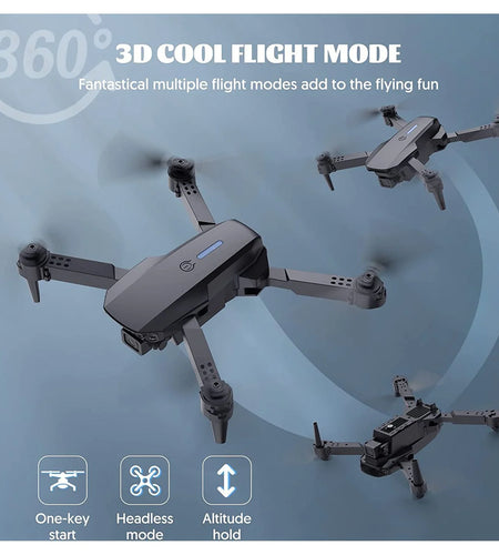 RC Mini Drones with Camera for Adults 4K for Beginners Kids with Live Video Camera Drones Support Wifi FPV