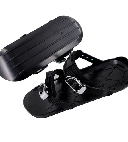 Mini Short Ski Skates Snowboard Boots Ski Boards Adjuatable Short Skating Ski Shoes for Winter Outdoor Sports for Adult Male