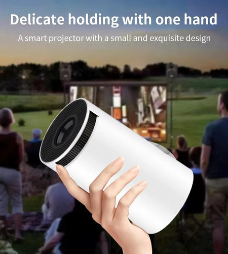 Mini Projector with Wifi and Bluetooth,4K 1080P Supported,Outdoor Movie Projector