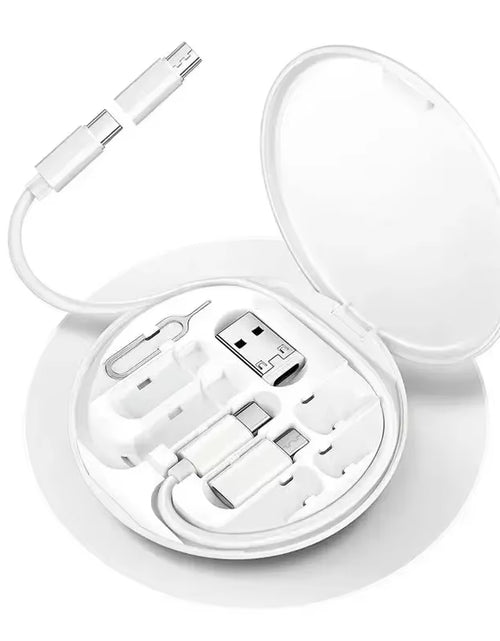 Load image into Gallery viewer, Multi USB Type C to C 60W Charging Adapter Cable Kit USB C for Lighting ,Conversion Set USB a &amp; Type C to Micro/Type C/Lightning
