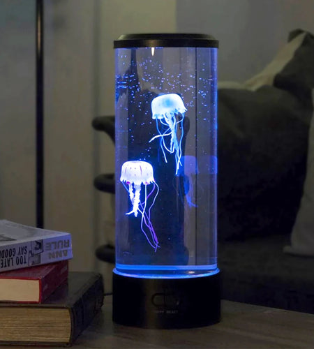 Color Changing Jellyfish Lamp Usb/Battery Powered Table Night Light Children'S Gift Home Bedroom Decor Boys Girls Birthday Gifts