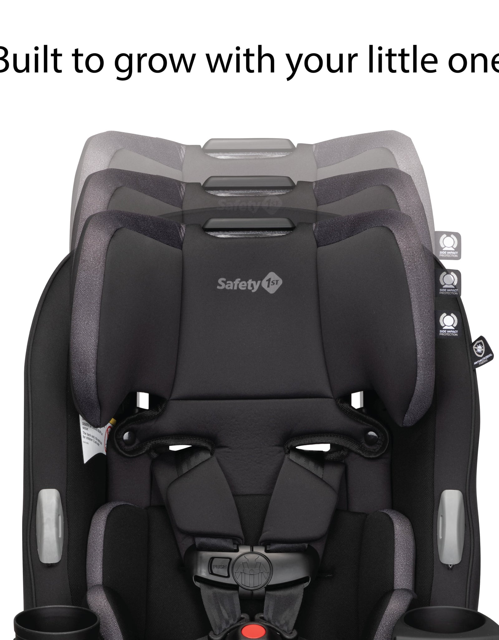 Safety 1ˢᵗ Grow and Go Sprint All-In-One Convertible Car Seat, Arctic Lake