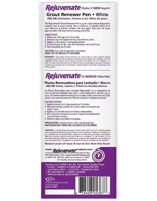 Load image into Gallery viewer, 4 Oz. White Interior Water-Based Grout Restorer Marker Pens (2-Pack)
