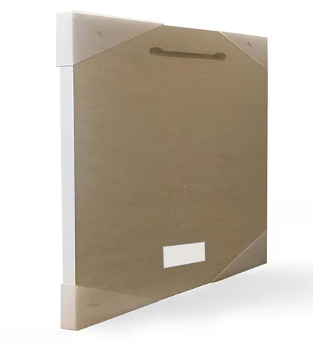 7 In. X 17 In. "Fun Stacked Sheep and Goats Farm Animals" by Artist Victoria Borges Wood Wall Art