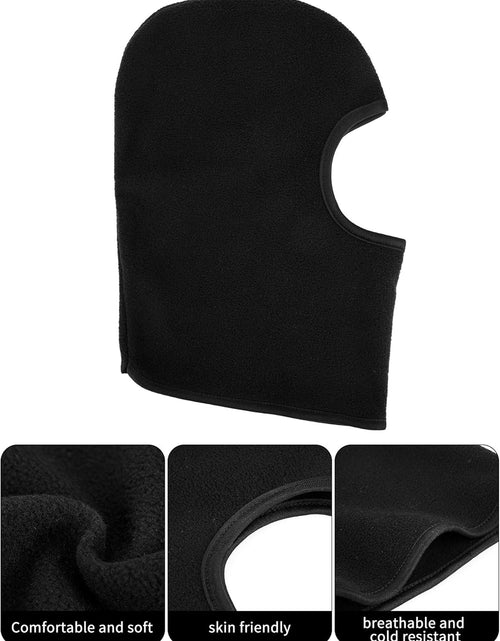 Load image into Gallery viewer, 2 Pieces Kid Balaclava Ski Neck Warmers Windproof Ear Muffs Hats Winter Fleece Gaiters for Boy Girls
