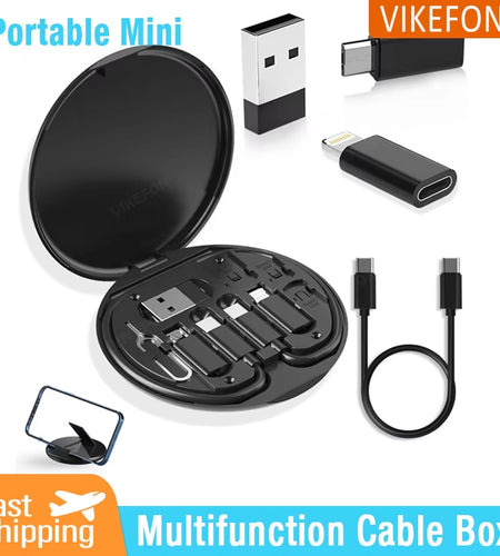 Multi USB Type C to C 60W Charging Adapter Cable Kit USB C for Lighting ,Conversion Set USB a & Type C to Micro/Type C/Lightning