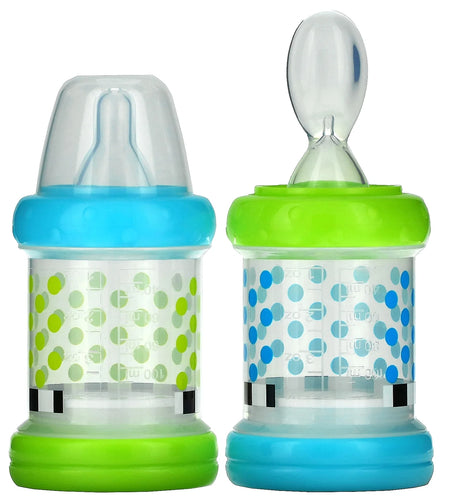 Baby Food Nurser, 4+ Months, 2 Pack, 4 Oz (118 Ml) Each