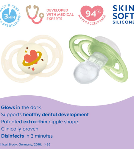 Perfect Night Pacifier, 16+ Months, Unisex, 2 Pack